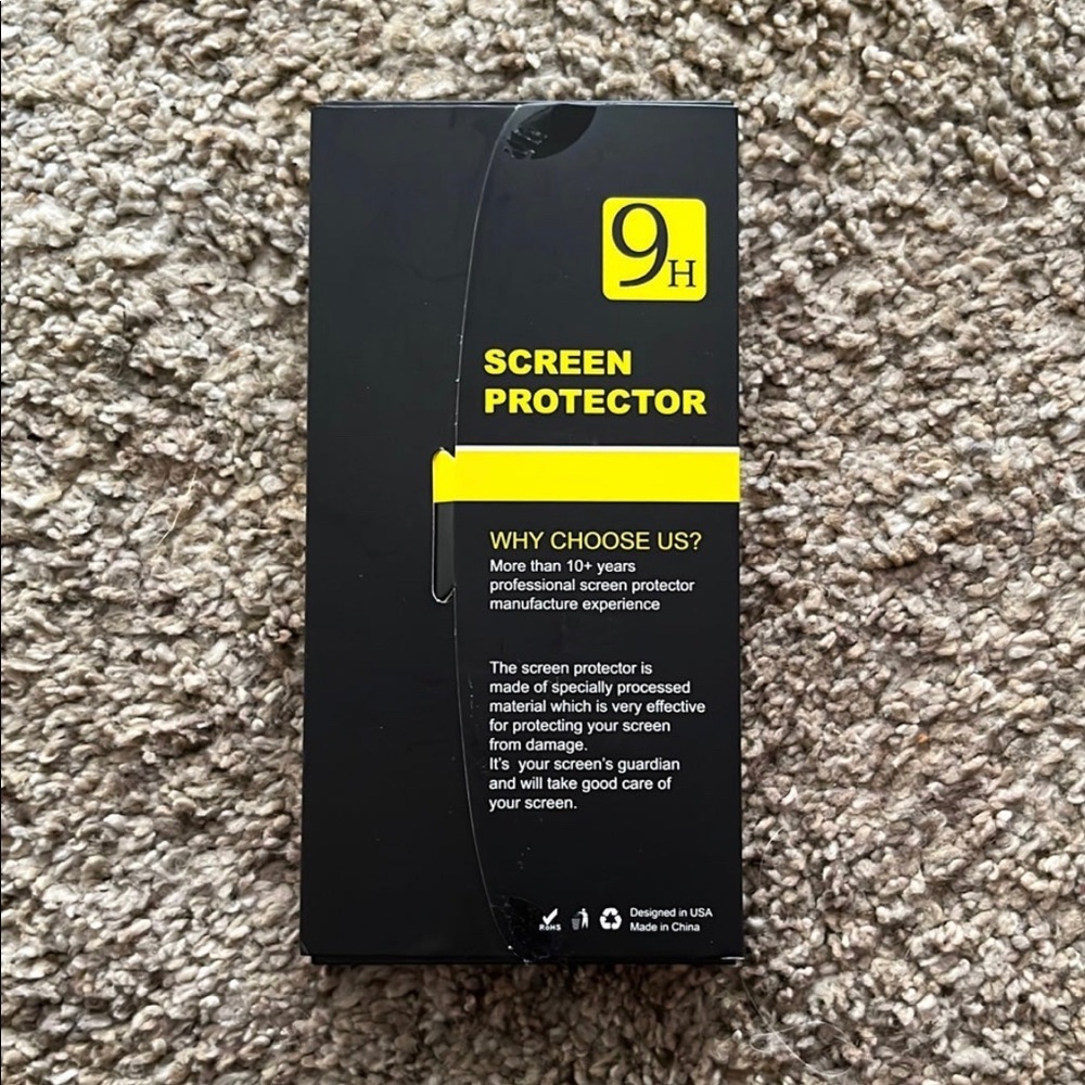 Pack of 3 iPhone 13 Max Pro 9H 6.7” Tempered Glass Screen protector